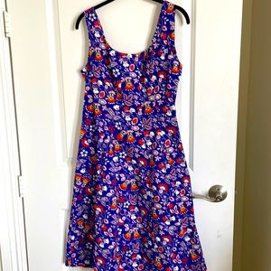 Boden sleeveless midi dress. Size 10P.